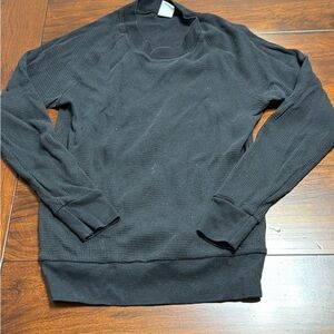 TNA Women's Black Long Sleeve Top